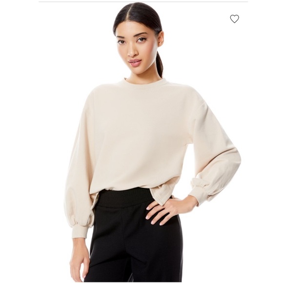 Alice + Olivia Amirah Crewneck Sweatshirt - Picture 6 of 14